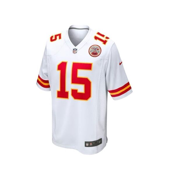 Men's Kansas City Chiefs Patrick Mahomes Nike White Game Jersey size Small - Picture 2 of 8